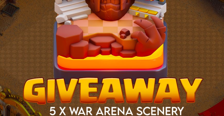 5x War Arena Scenery GIVEAWAY!