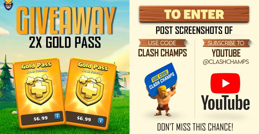 2x GOLD PASS GIVEAWAY!