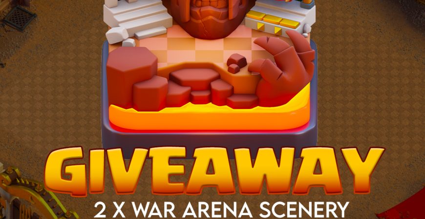 2x War Arena Scenery Giveaway | New Video