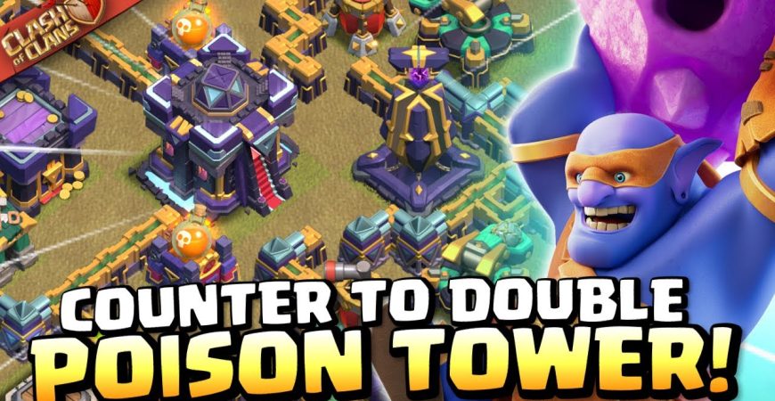 Poison Towers are frustrating… PROs counter them with TH15 Blimp Smash Attacks! Clash of Clans by Clash with Eric – OneHive